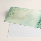 Teal Abstract Wrapping Paper Gallery Image 2