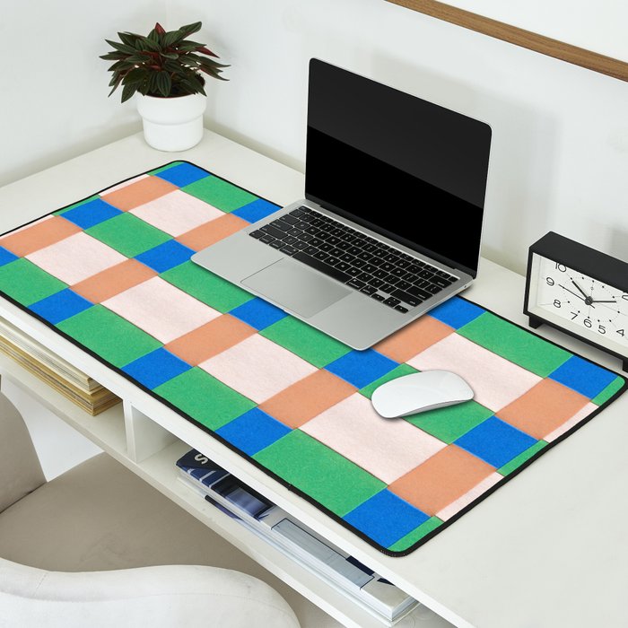 Paper Weaving Pattern #3 Desk Mat Gallery Image 2
