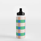 Paper Weaving Pattern #3 Water Bottle Gallery Image 2