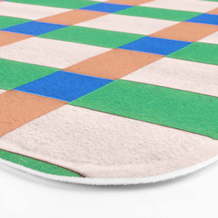 Paper Weaving Pattern #3 Bath Mat Gallery Image 3
