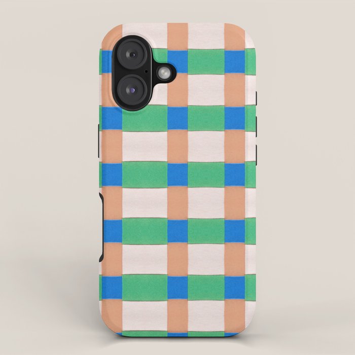 Paper Weaving Pattern #3 iPhone Case Gallery Image 1