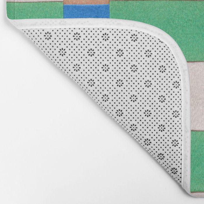 Paper Weaving Pattern #3 Bath Mat Gallery Image 2