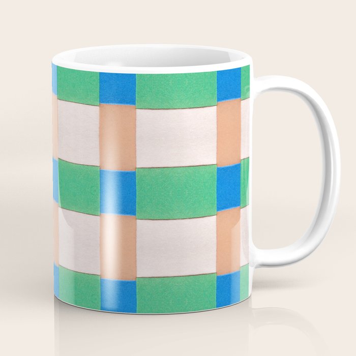 Paper Weaving Pattern #3 Coffee Mug Gallery Image 1