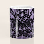 Bats and Beasts - ROYAL PURPLE Coffee Mug Gallery Image 4