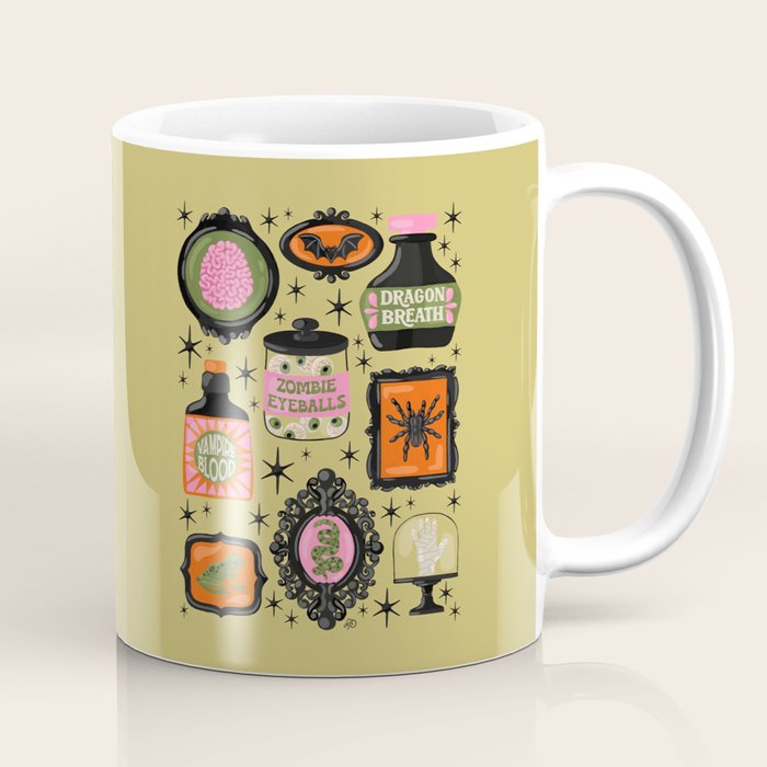 Cute Curiosities Cabinet Coffee Mug Gallery Image 1