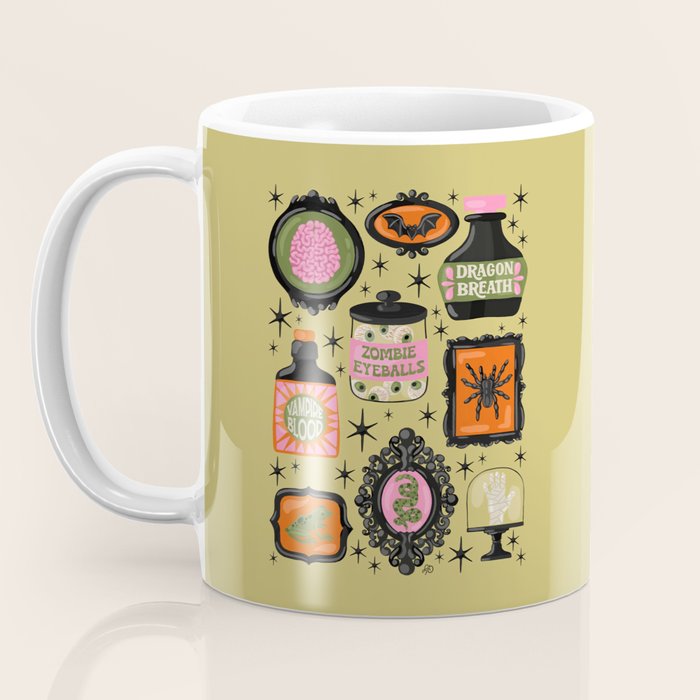 Cute Curiosities Cabinet Coffee Mug Gallery Image 3