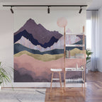 Mauve Mist Wall Mural Gallery Image 1