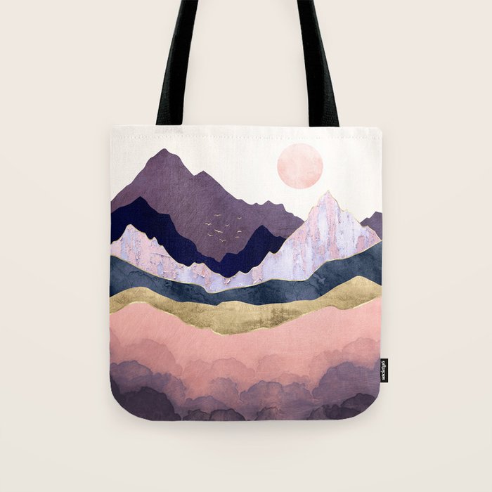 Mauve Mist Tote Bag Gallery Image 1