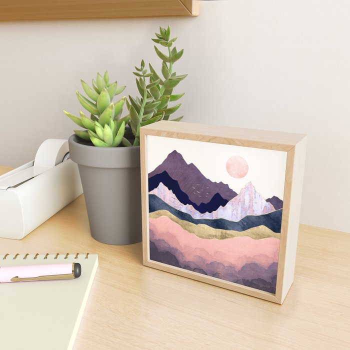 Mauve Mist Mini Art Print Gallery Image 2