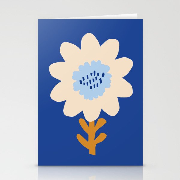 Sunflower - blue Stationery Card Gallery Image 2