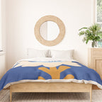 Sunflower - blue Duvet Cover Gallery Image 3