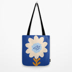 Sunflower - blue Tote Bag Gallery Image 2
