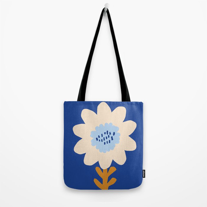 Sunflower - blue Tote Bag Gallery Image 2