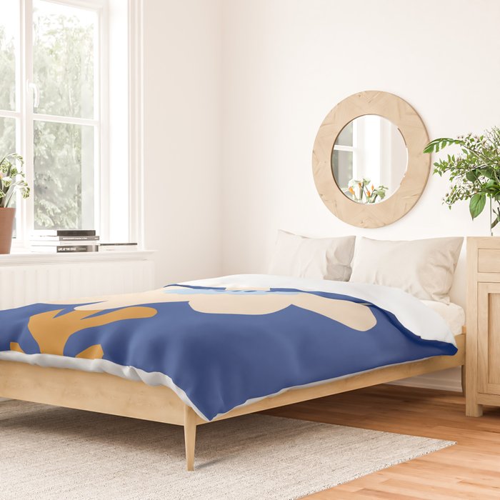 Sunflower - blue Duvet Cover Gallery Image 2