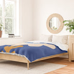 Sunflower - blue Duvet Cover Gallery Image 2