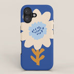 Sunflower - blue iPhone Case Gallery Image 1