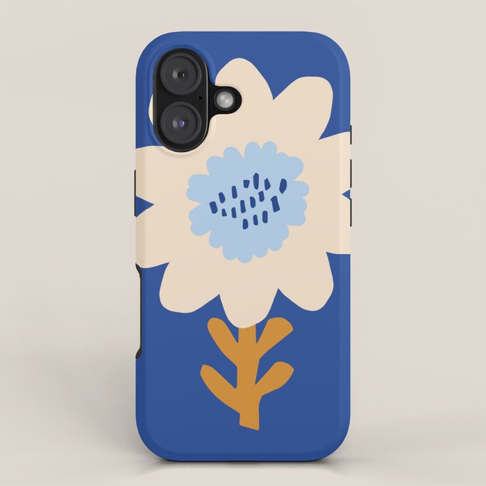 Sunflower - blue iPhone Case Gallery Image 1