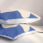 Sunflower - blue Pillow Sham Gallery Image 3