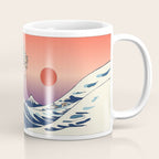 The Great Wave of Shiba Inu Coffee Mug Gallery Image 1