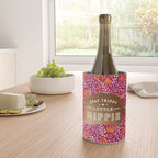 Stay Trippy Little Hippie - Fuchsia Palette Wine Chiller Gallery Image 4