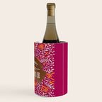 Stay Trippy Little Hippie - Fuchsia Palette Wine Chiller Gallery Image 3