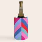 Chevron Christmas tree - pastel Wine Chiller Gallery Image 1