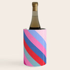 Chevron Christmas tree - pastel Wine Chiller Gallery Image 3