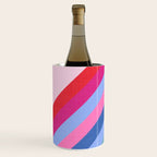 Chevron Christmas tree - pastel Wine Chiller Gallery Image 2