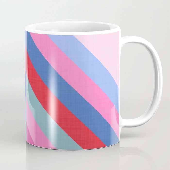 Chevron Christmas tree - pastel Coffee Mug Gallery Image 1
