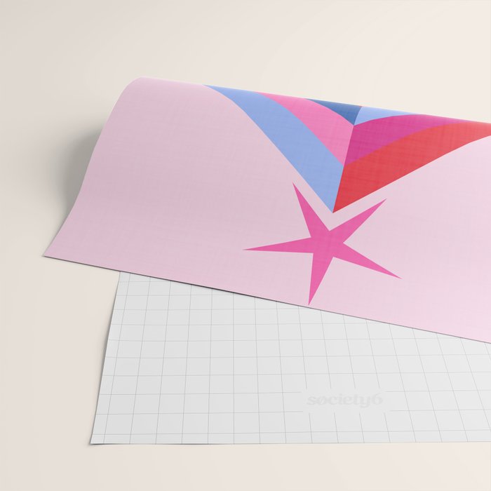 Chevron Christmas tree - pastel Wrapping Paper Gallery Image 2