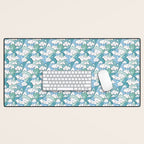 Cute mountains in clouds Desk Mat Gallery Image 1