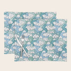 Cute mountains in clouds Placemat Gallery Image 1