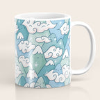 Cute mountains in clouds Coffee Mug Gallery Image 1