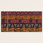 Tribal ethnic geometric pattern 021 Desk Mat Gallery Image 3