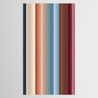 Multicolor Boho Stripes Tablecloth Gallery Image 2