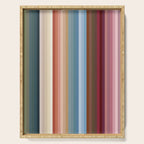 Multicolor Boho Stripes Serving Tray Gallery Image 1