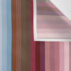 Multicolor Boho Stripes Wall Tapestry Gallery Image 3