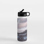 Purple Winter Water Bottle Gallery Image 1