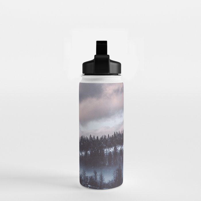 Purple Winter Water Bottle Gallery Image 2