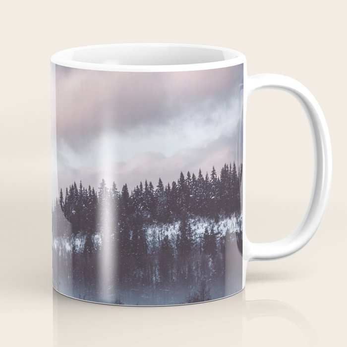 Purple Winter Coffee Mug Gallery Image 1