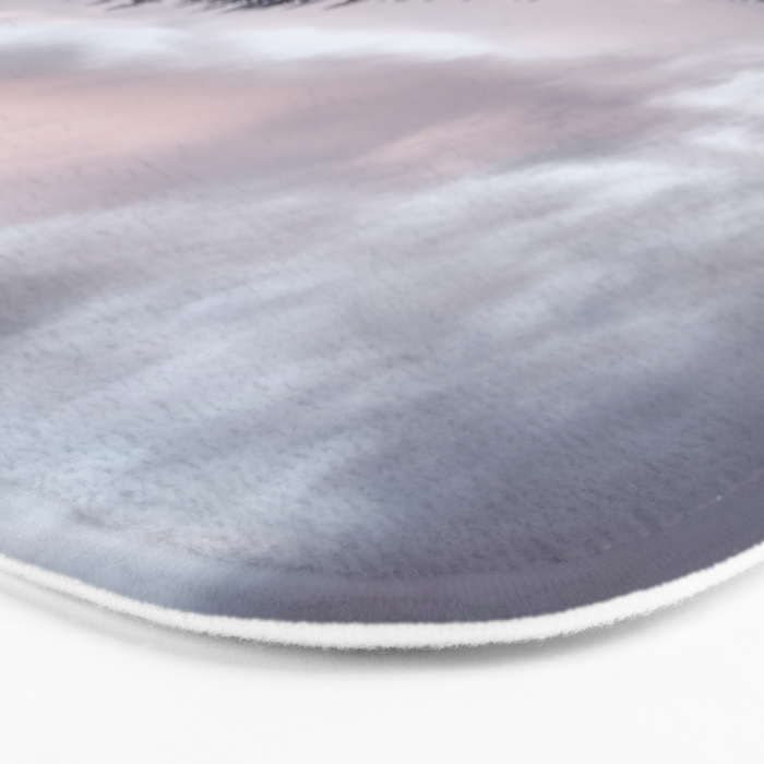 Purple Winter Bath Mat Gallery Image 3