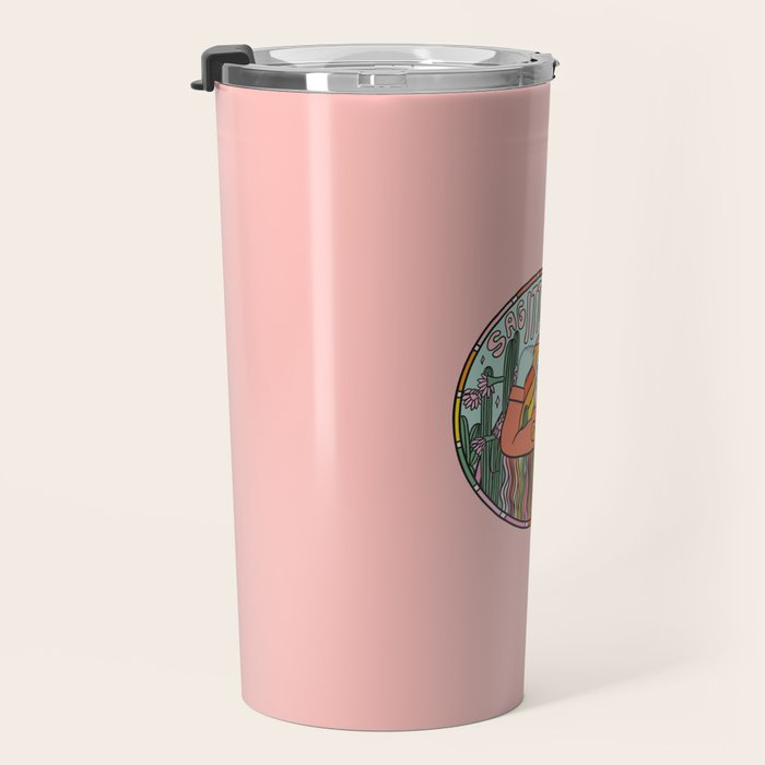 Sagittarius Cowgirl Travel Mug Gallery Image 3