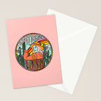 Sagittarius Cowgirl Stationery Card Gallery Image 2