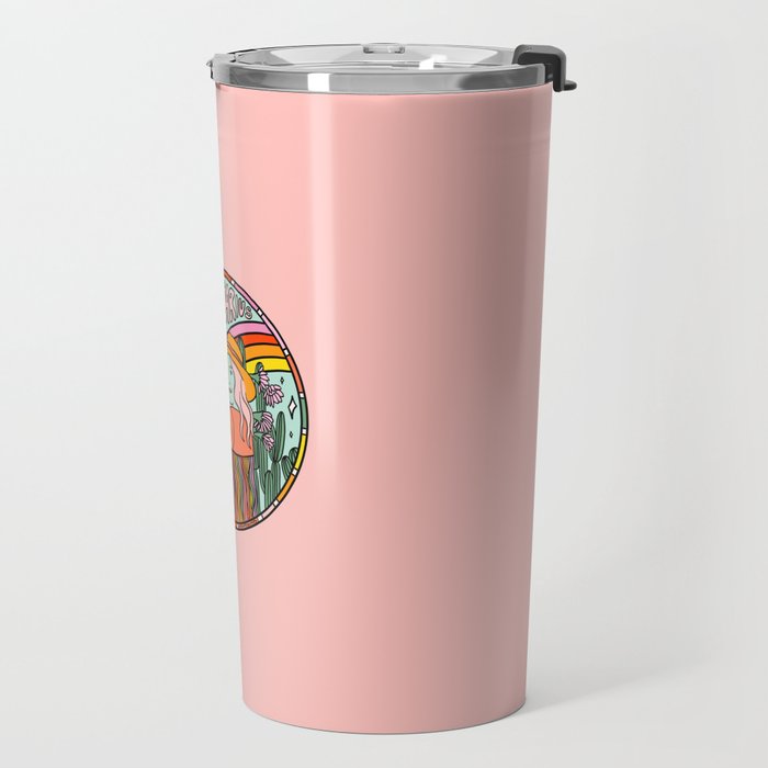Sagittarius Cowgirl Travel Mug Gallery Image 2