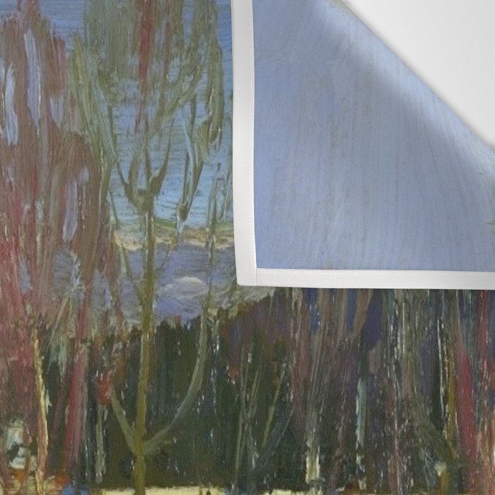 Tom Thomson Larry Dickson's Cabin 1917 Canadian Landscape Artist Wall Tapestry Gallery Image 3