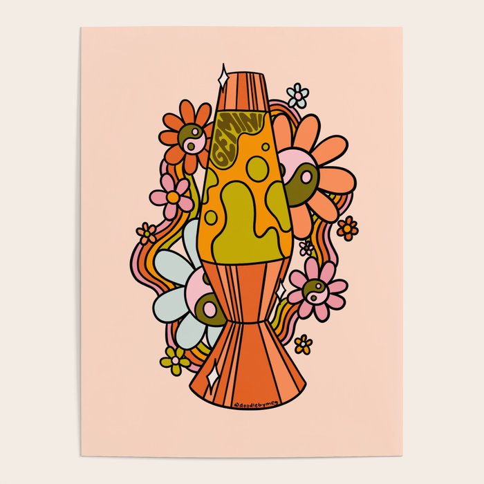 Gemini Lava Lamp Poster Gallery Image 4