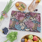 Dark Lush Floral Escape Cutting Board Gallery Image 2