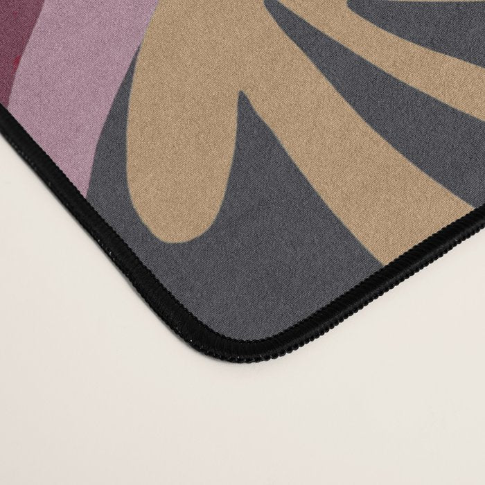 Dark Lush Floral Escape Desk Mat Gallery Image 4