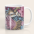 Dark Lush Floral Escape Coffee Mug Gallery Image 1