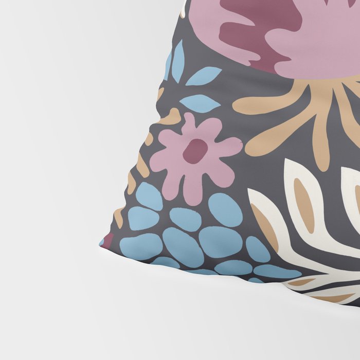Dark Lush Floral Escape Pillow Sham Gallery Image 4